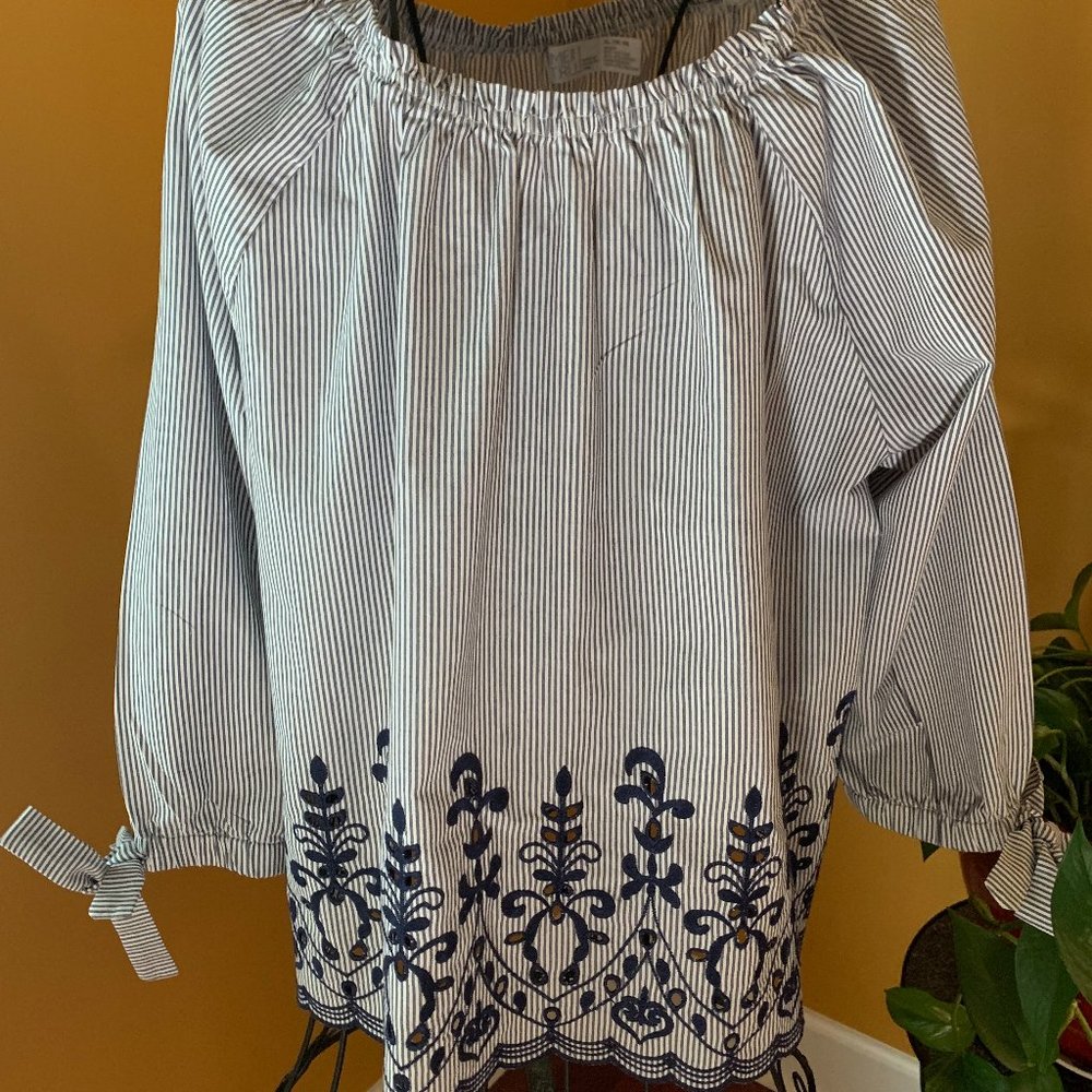 ME and TRU Stripe Tunic